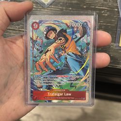 Trafalgar Law (Alternate Art) (Alt Art) OP14-009 The Azure Sea's Seven One Piece