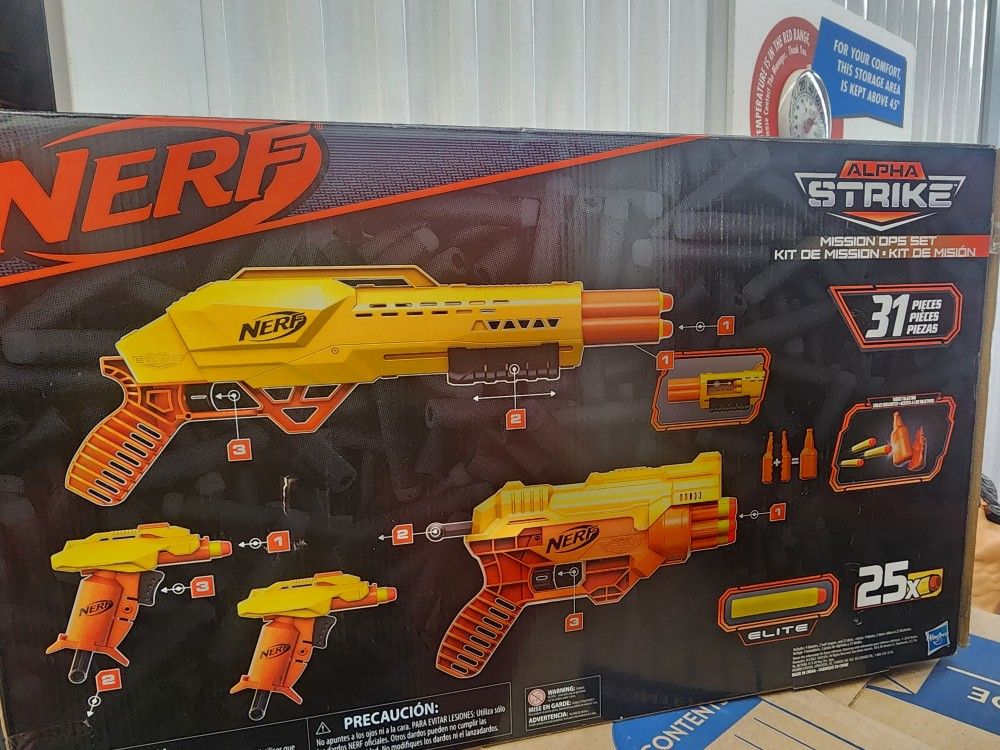 Nerf Gun With Extra Ammo
