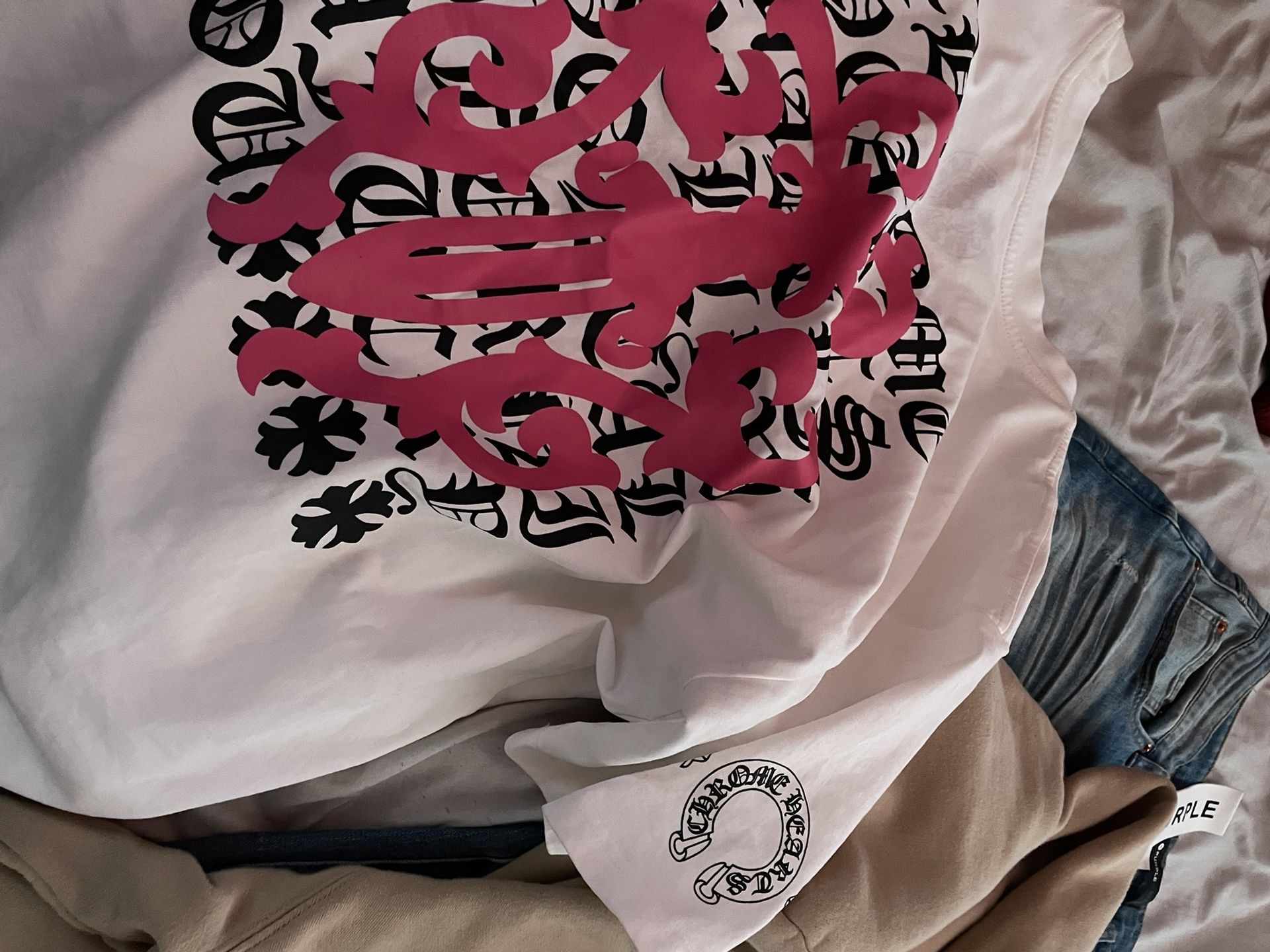 Chrome Hearts Eye Chart Dagger T shirt