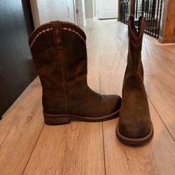 Ariat Brown Leather Western Cowboy Boots