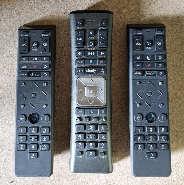 XFinity TV Voice Remote Controls
