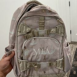 Pottery Barn Back Pack With Printed Name Mia 