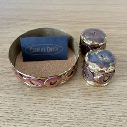 Copper Salt Pepper Shakers Wine Coaster Creative Copper South Africa 
