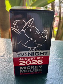 Mickey Mouse D23 2026 Angels Baseball Bobblehead