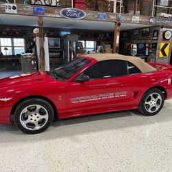 1994 Ford Mustang Cobra Convertible Indy Pace Car w/Certificate