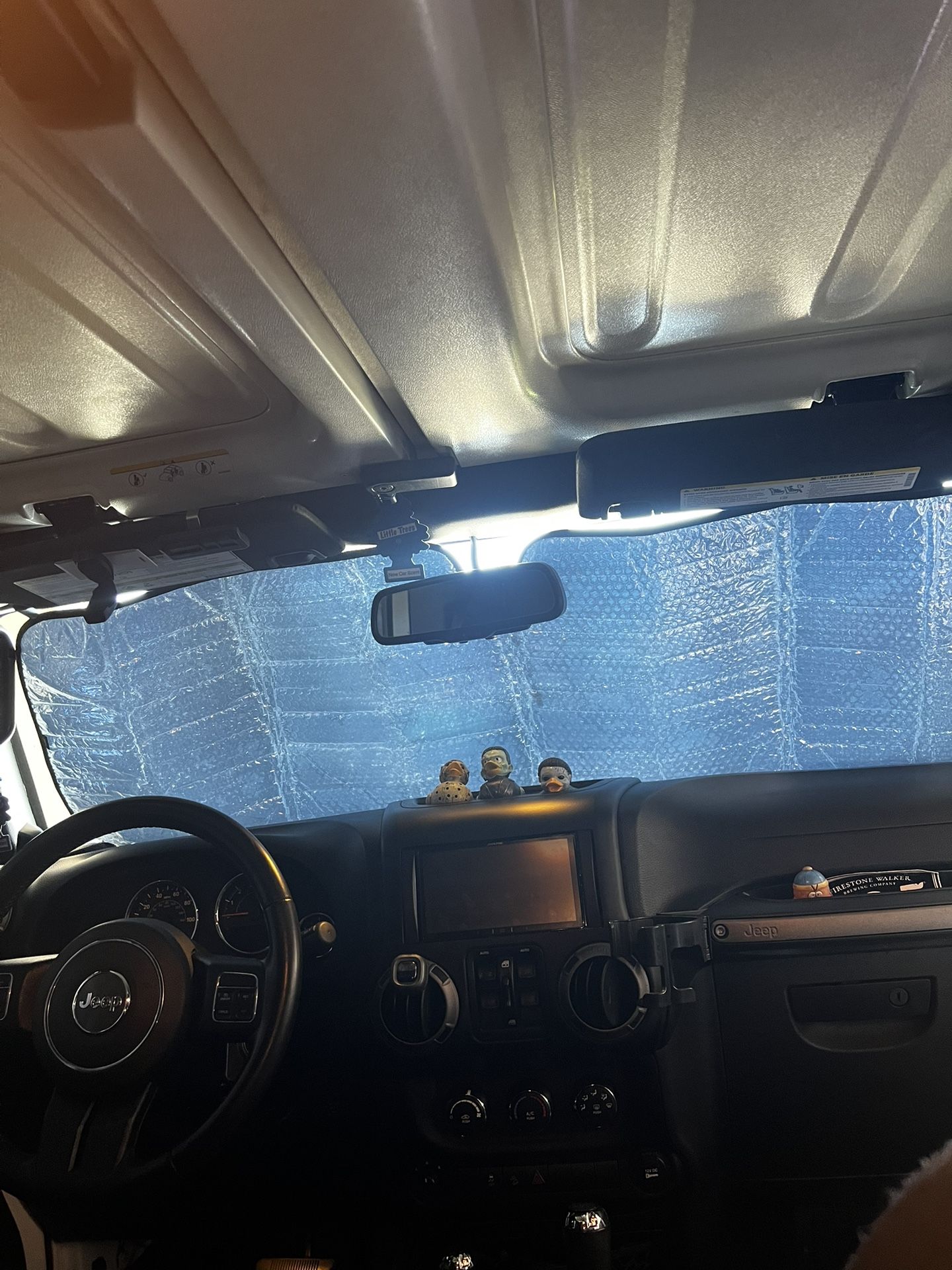 Jeep Wrangler Windshield Shade