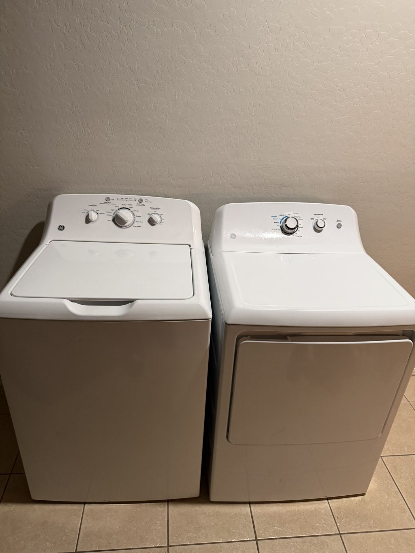 GE Washer And Dryer (Electric)