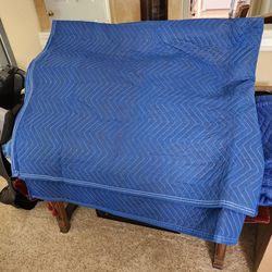 Quilted Moving Blankets.  72" X 80"
