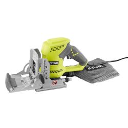 RYOBI 6 Amp Corded AC Biscuit Joiner Kit with D Collector and Dust Bag 