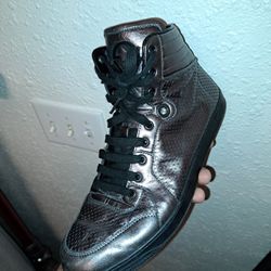 
Gucci

Metallic Silver Men's Coda High-top Size 10.5