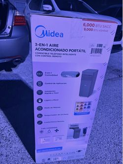 Midea 6,000 btu portable air conditioner with Wi-Fi