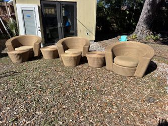 Outdoor Wicker Chairs