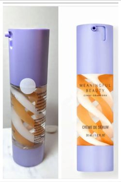 Meaningful Beauty 'Creme De Serum' Nighttime Face Moisturizer 1.0 Fl. Oz. *NEW*