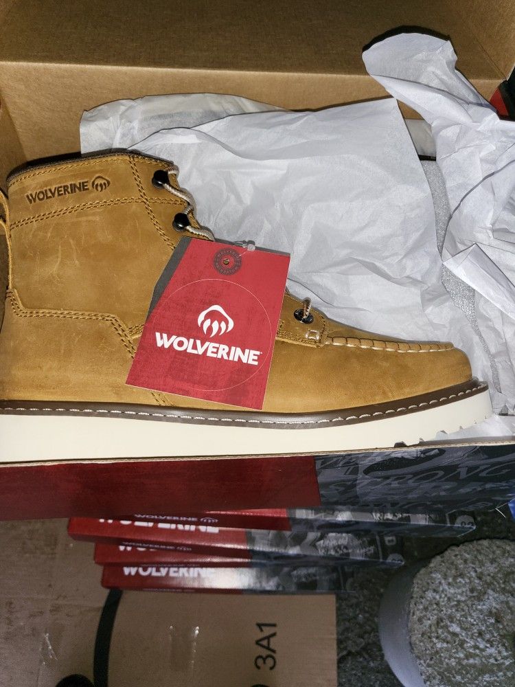 WOLVERINE WORK BOOTS DIFERENTS SIZES AVAILABLE