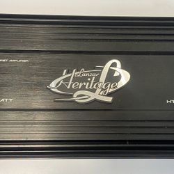 Lanzar Heritage HTG(contact info removed)Watts Mosfet Amplifier  (#938)