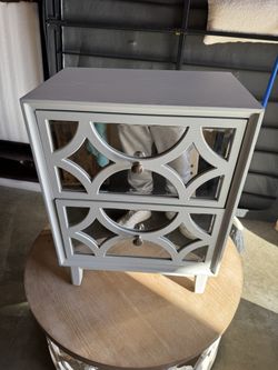 Gray Nightstand