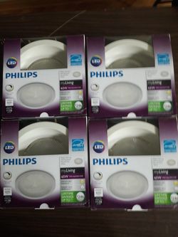 PHILIPS 6" Myliving LED Recessed Retrofit Trim in White