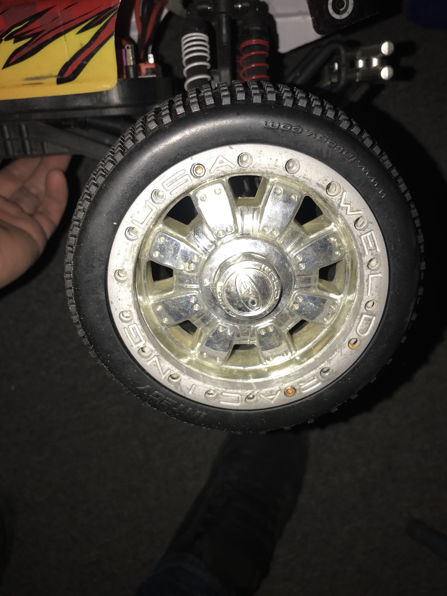 Rc weld rims and brand new tires