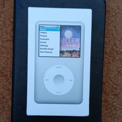 iPod Classic 7th Gen. Silver 160gb