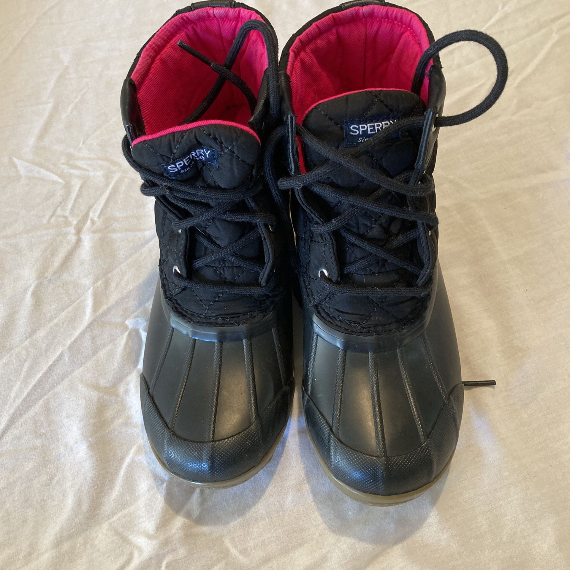 Girls Sperry rain boots