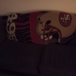 49ers Couch throw