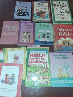 Lot of Christian Children's & Devotional Books