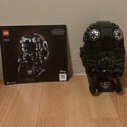 Lego Star Wars Tie Fighter Pilot Completed Helmet With Instructions 