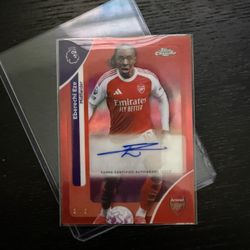 Eze 3/5 Autographed Card