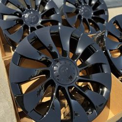 20” Tesla Model 3 Uberturbine OEM Wheels Gloss Black