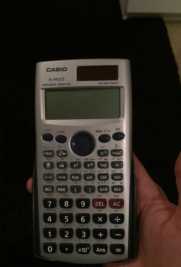 Casio Fx 991es Scientific Calculator For Sale In Seattle Wa Offerup - 