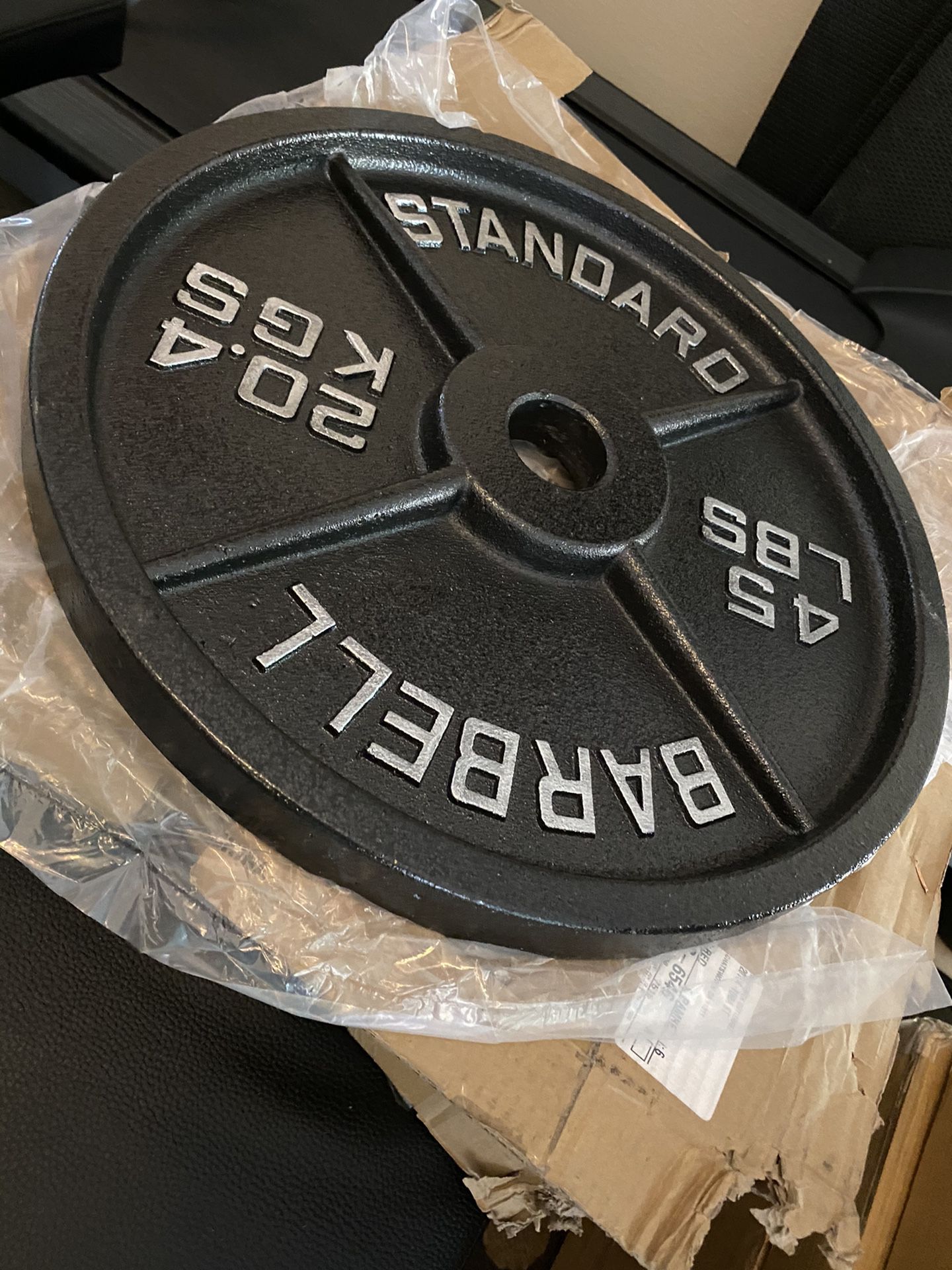 45lb Rogue Fitness Olympic Cast Iron Plates (pair)