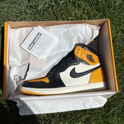 Retro Jordan 1 “Taxi” Size 10.5