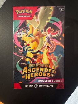 Pokemon Ascended Heroes Booster Bundle
