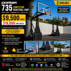 Porter 735 Competition Basketball Hoop