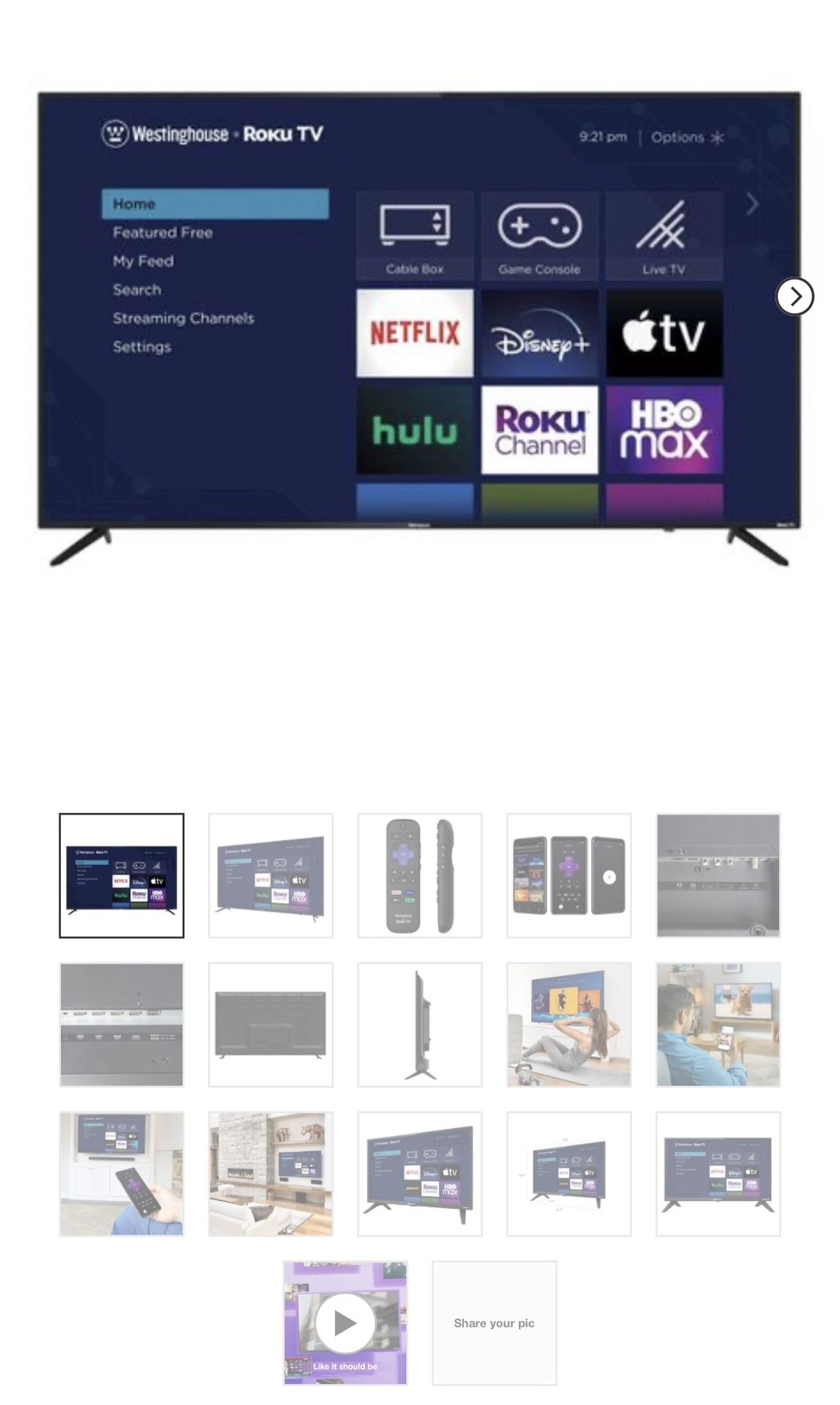 50 Inch Roku Tv