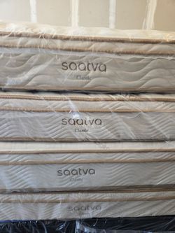 💙💙💙SAATVA ORGANIC PILLOW TOP MATTRESS BLOWOUT SALE 💙💙💙