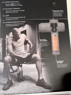Sharper Image Power Percussion Deep Tissue Massager