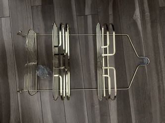 gold over shower head organizer