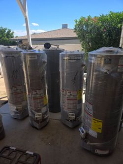 Gas Water Heater New Display Models 30gal 40gal 50gal With 1yr Wrrty
