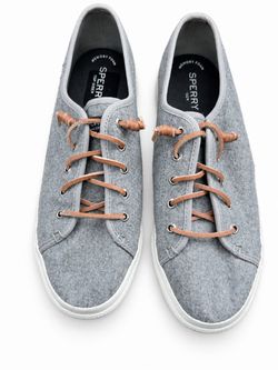 Sperry Top-Sider Gray Wool Sneakers size 10