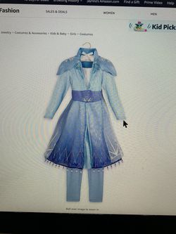 Disney Store Elsa dress costume size 9/10