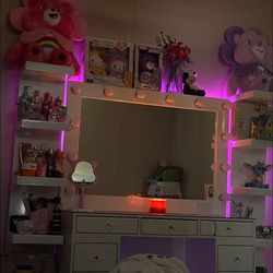 Vanity With Shelf’s