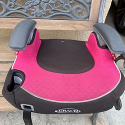 Graco pink booster seat