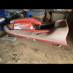 Jet Ski with attached hull