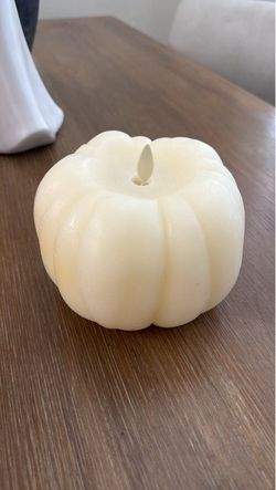 Luminara pumpkin led candle