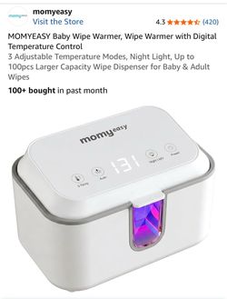 Diaper wipe warmer