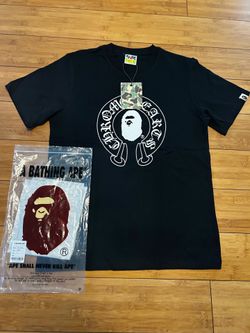 Black Chrome Bape tee shirt