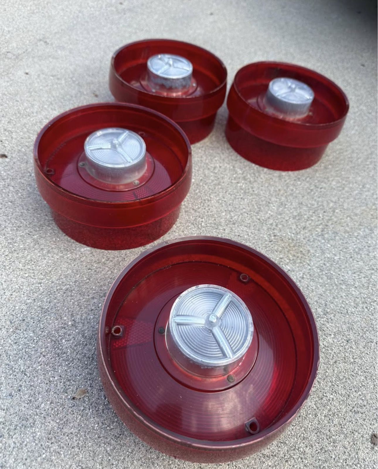 1959 Ford Thunderbird Taillight Lenses (4)