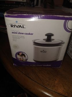 Mini crockpot