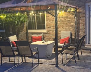 10x10 Heavy-Duty Antique Gazebo – Very Sturdy / Wind Resistant